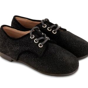 NWT Zeebra Kids Hard Sole Suede Lace Ups Size 31